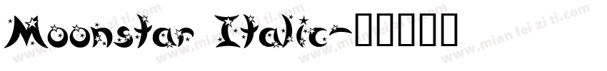Moonstar Italic字体转换